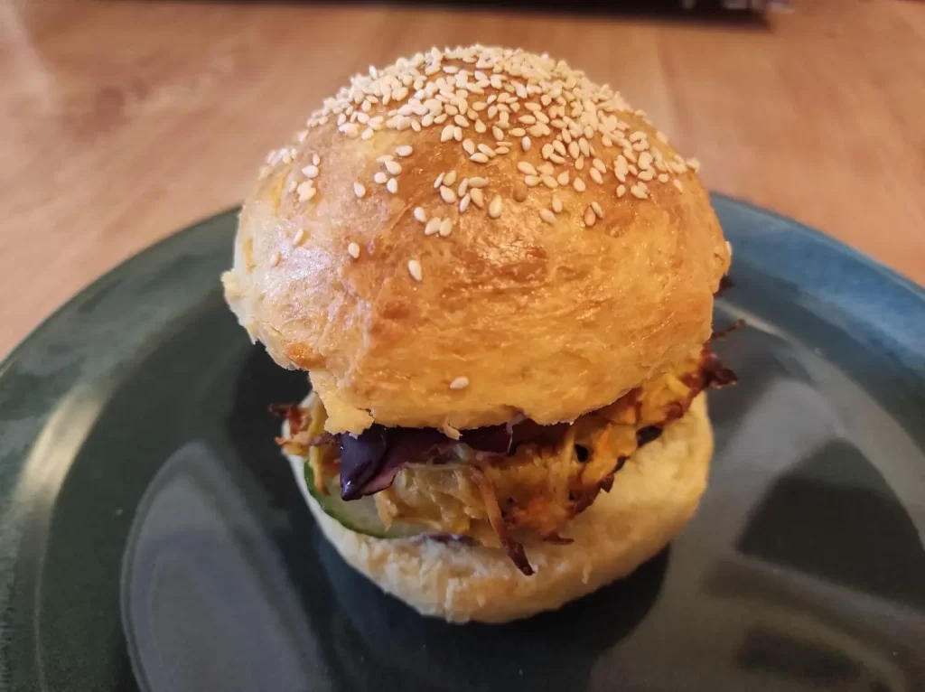 Carrot-sweet potato hamburger